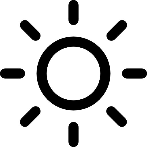 Moderate UV Index Icon